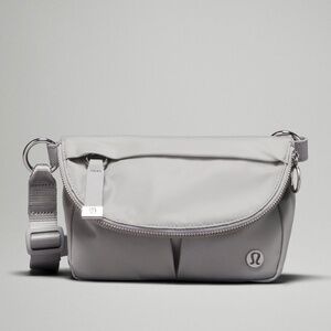 NWT Lululemon All Night Festival Bag Micro 1.5L ~ Silver Drop Gray